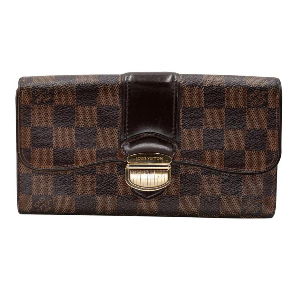 Louis Vuitton Sistina Damier Ebene GM Wallet LV-W0107P-0002
